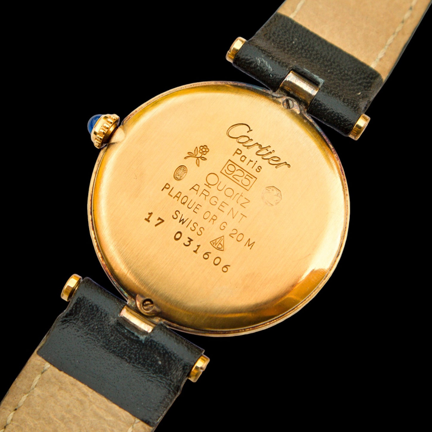 Cartier Must Vendome - Sector Dial - Vermeil