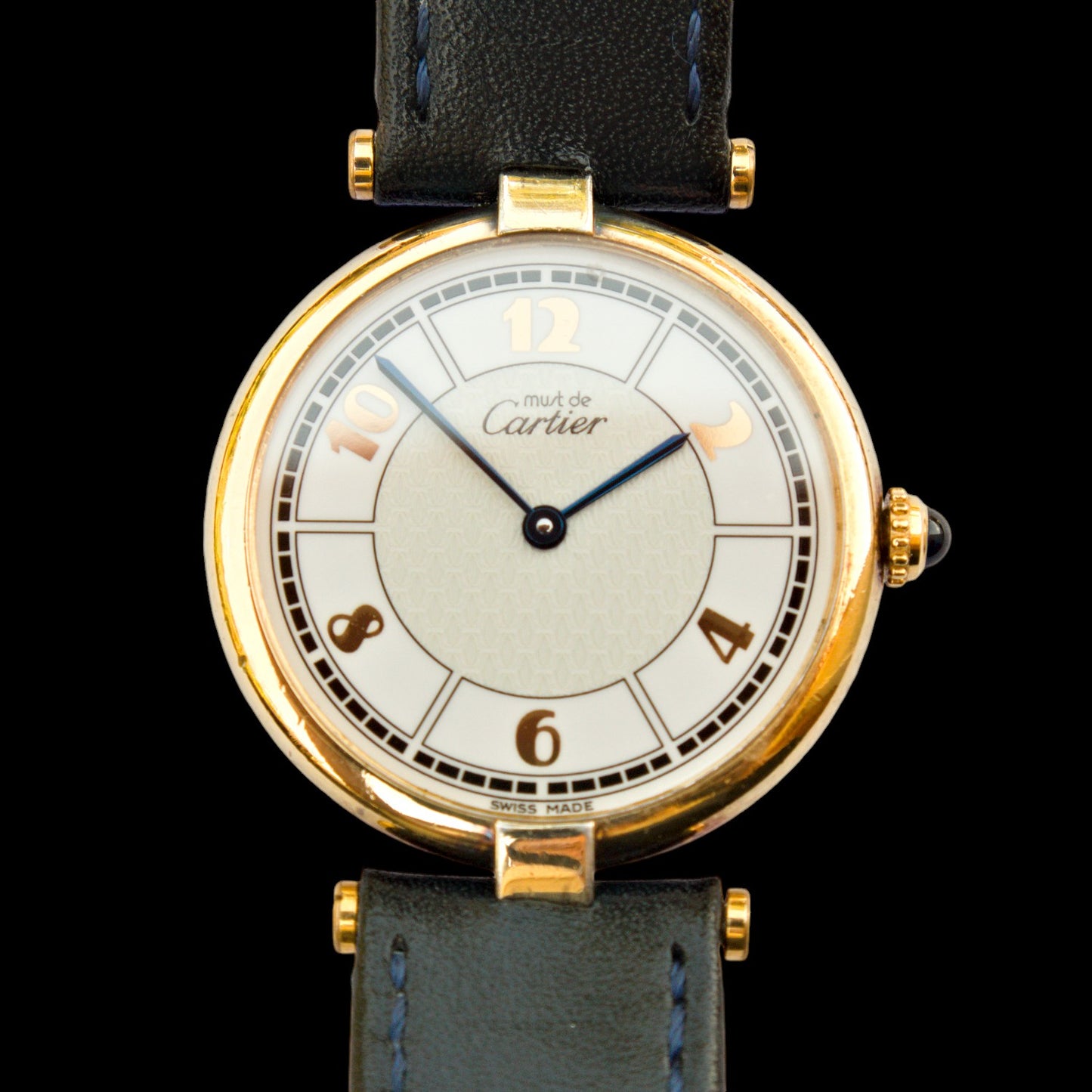 Cartier Must Vendome - Sector Dial - Vermeil