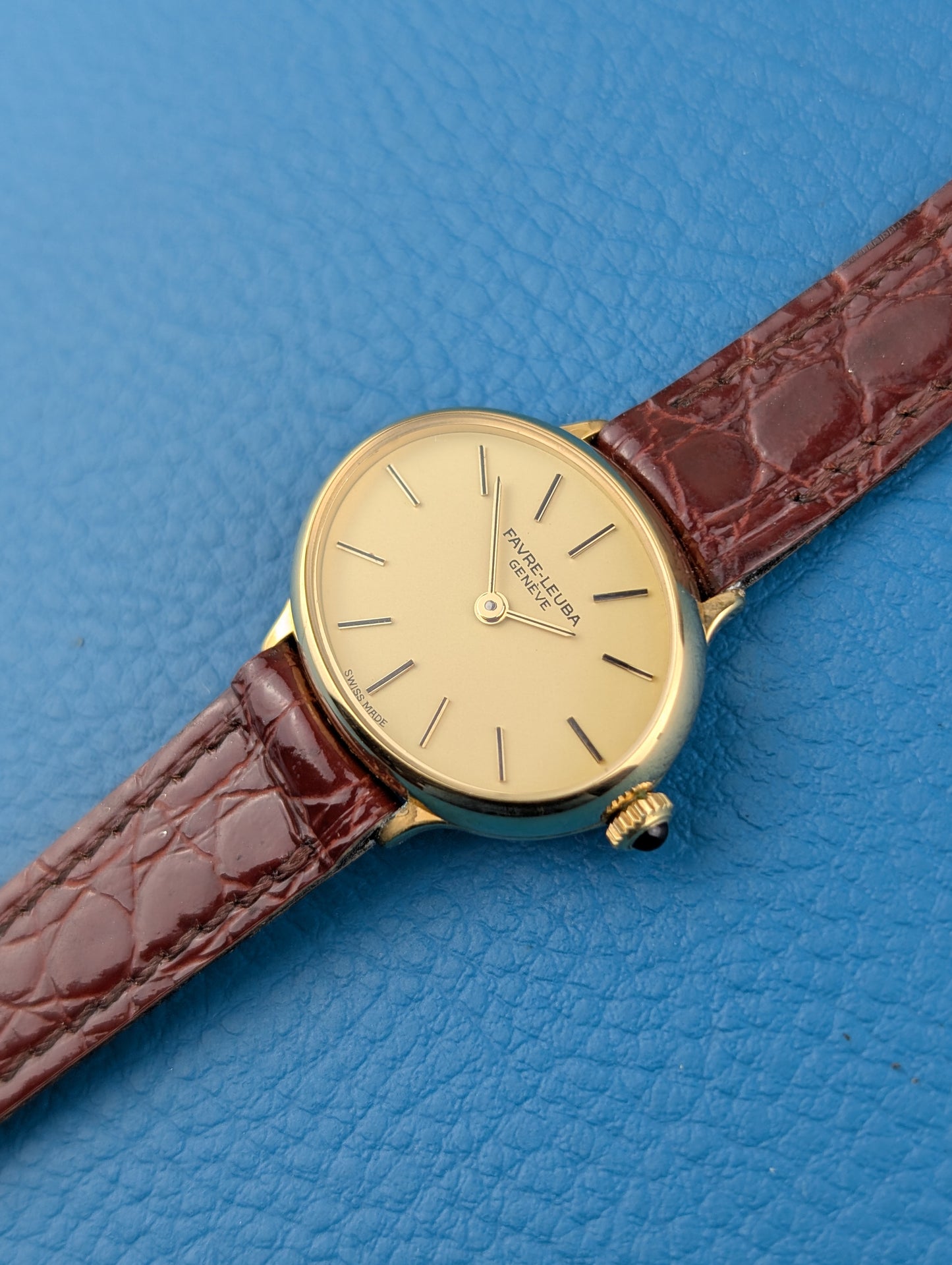 Favre-Leuba Gold Ellipse