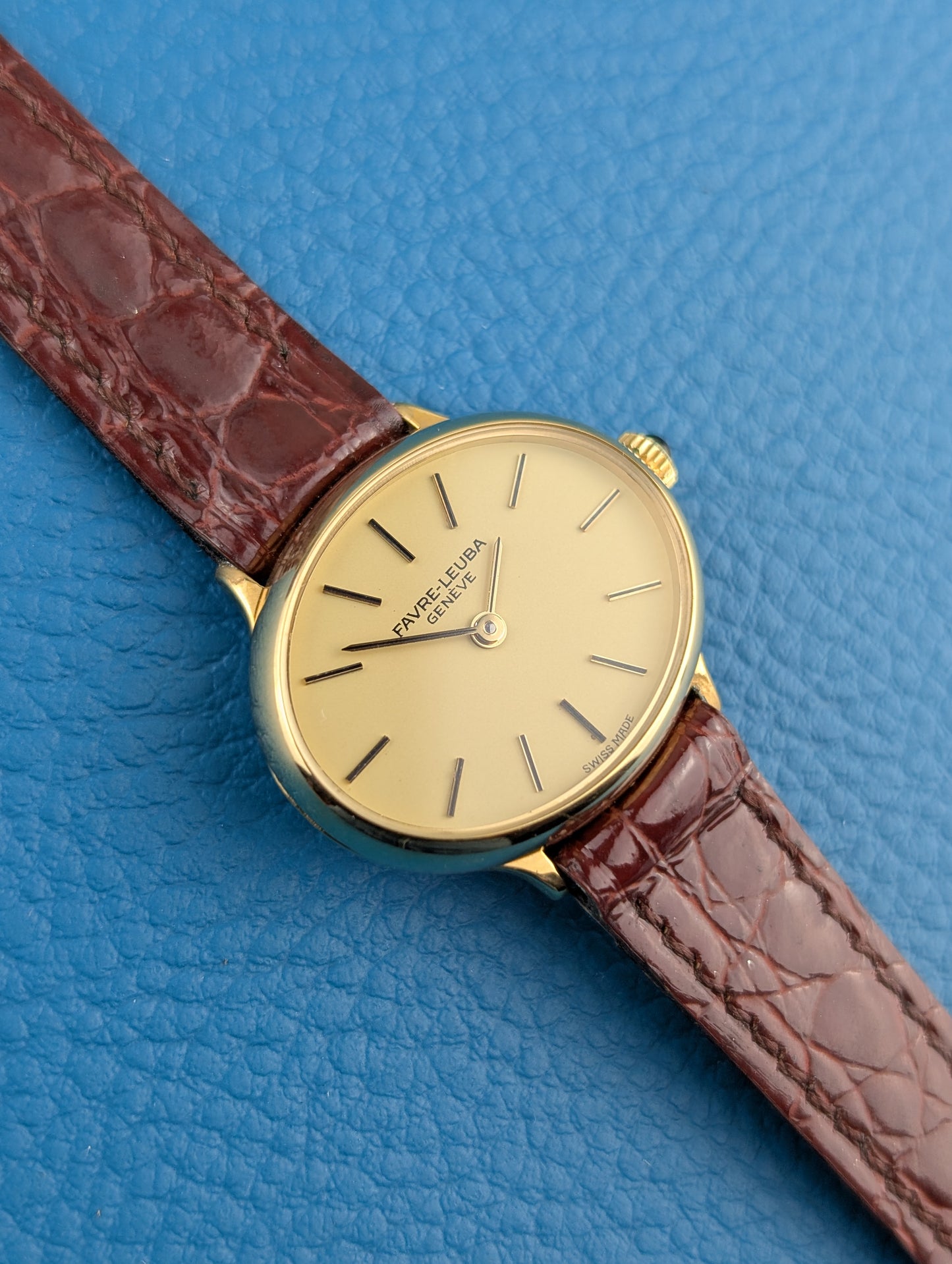 Favre-Leuba Gold Ellipse