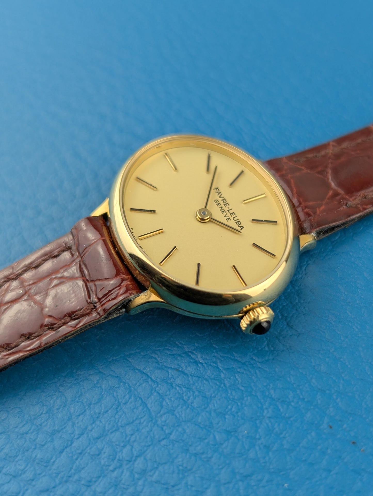 Favre-Leuba Gold Ellipse