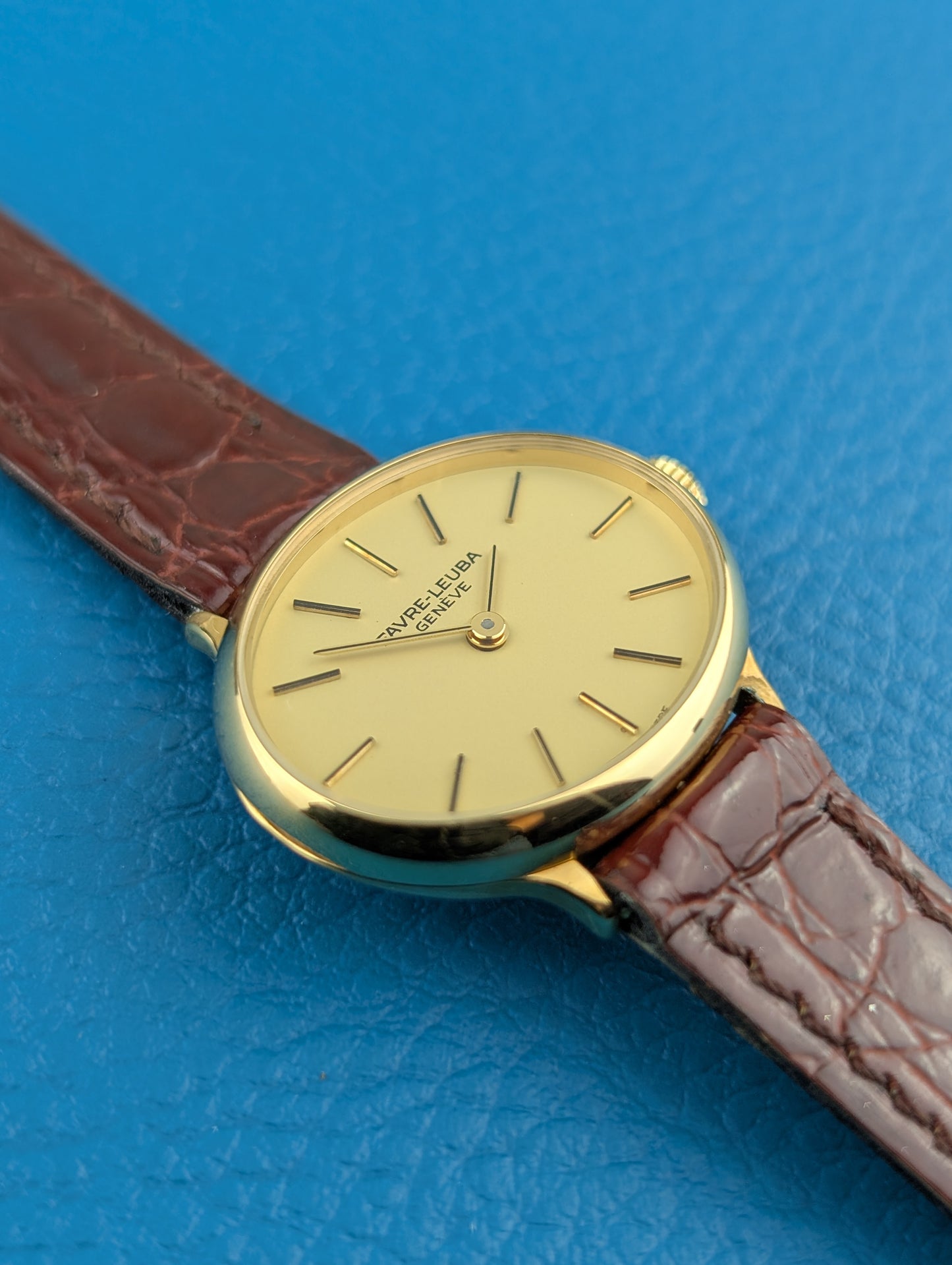 Favre-Leuba Gold Ellipse