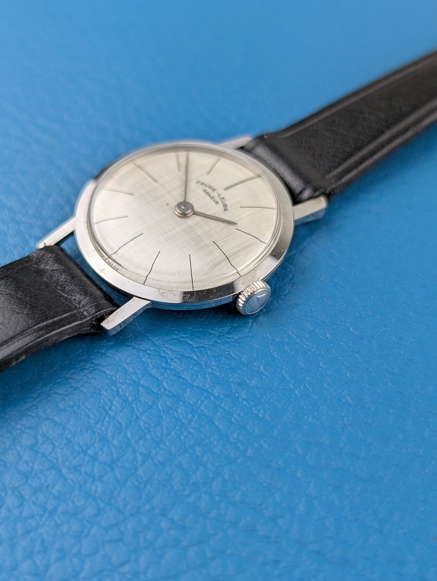 Favre-Leuba Silver Linen