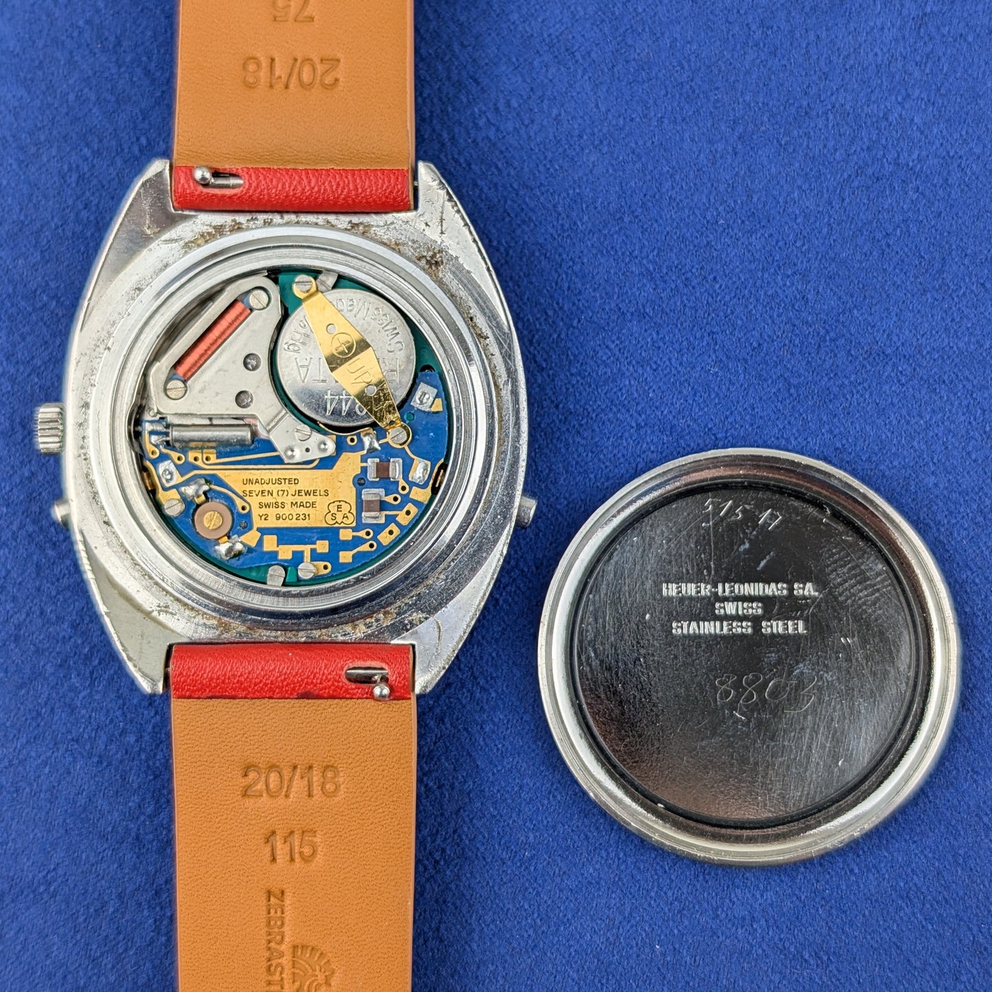 Heuer Carrera Twin Timer