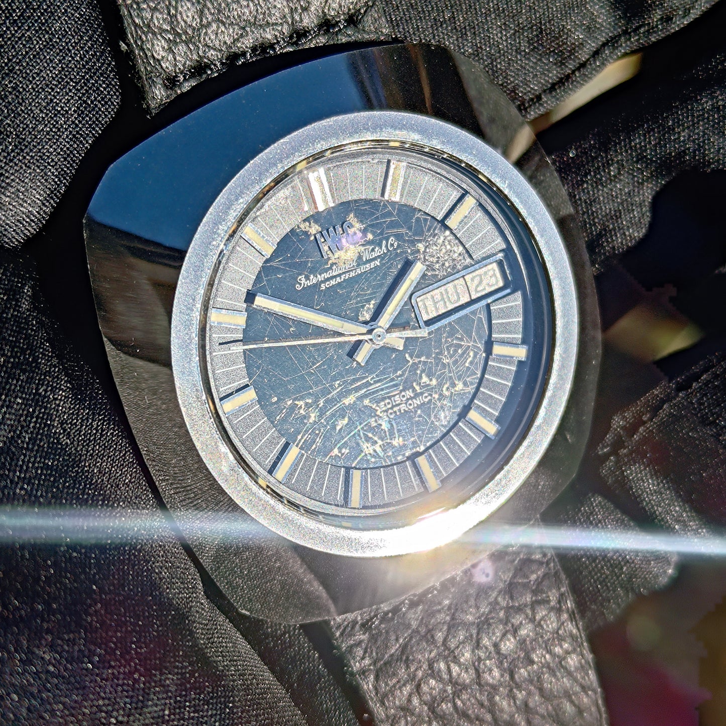 IWC Edison - Spider Dial - Tuning Fork - Tungsten Carbide