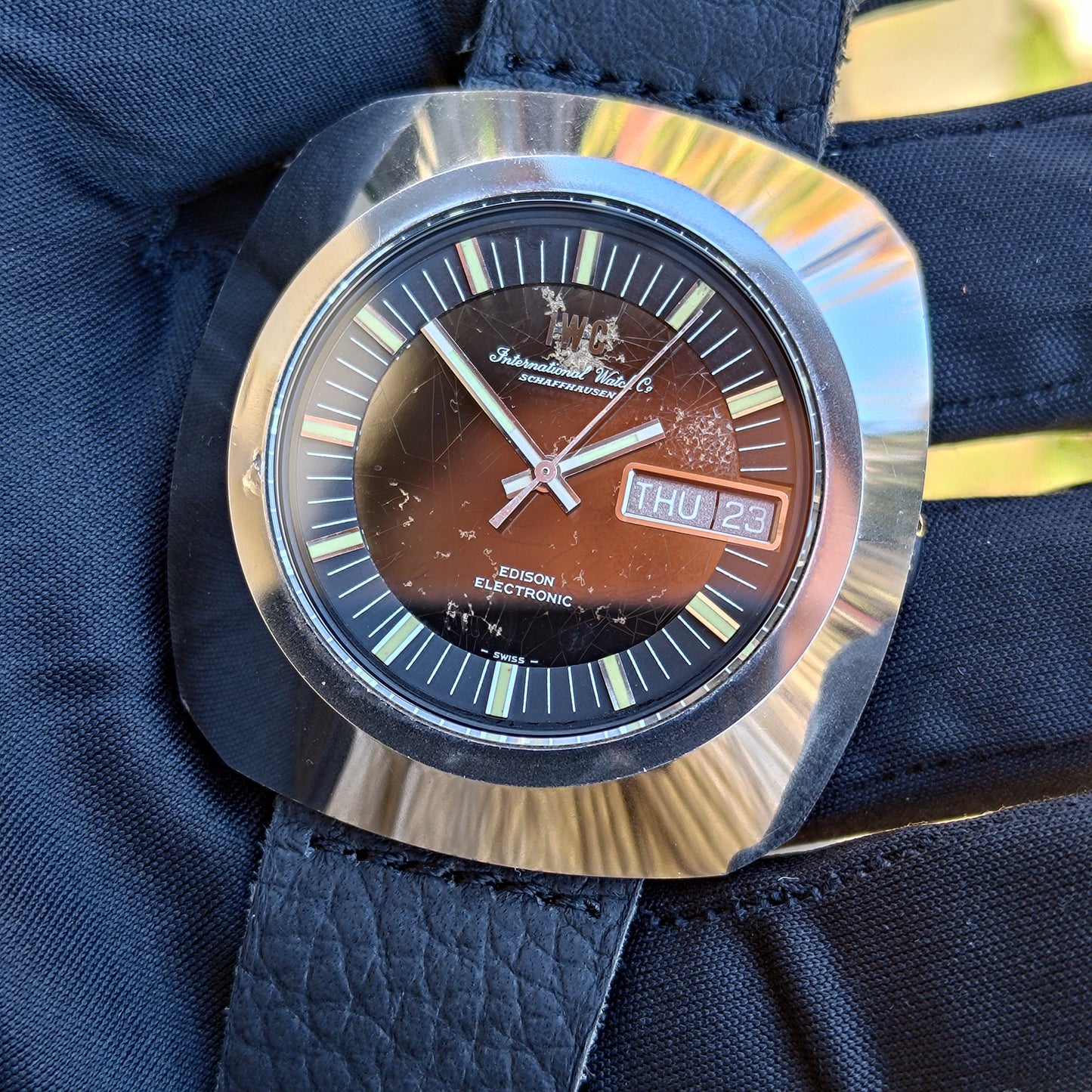 IWC Edison - Spider Dial - Tuning Fork - Tungsten Carbide