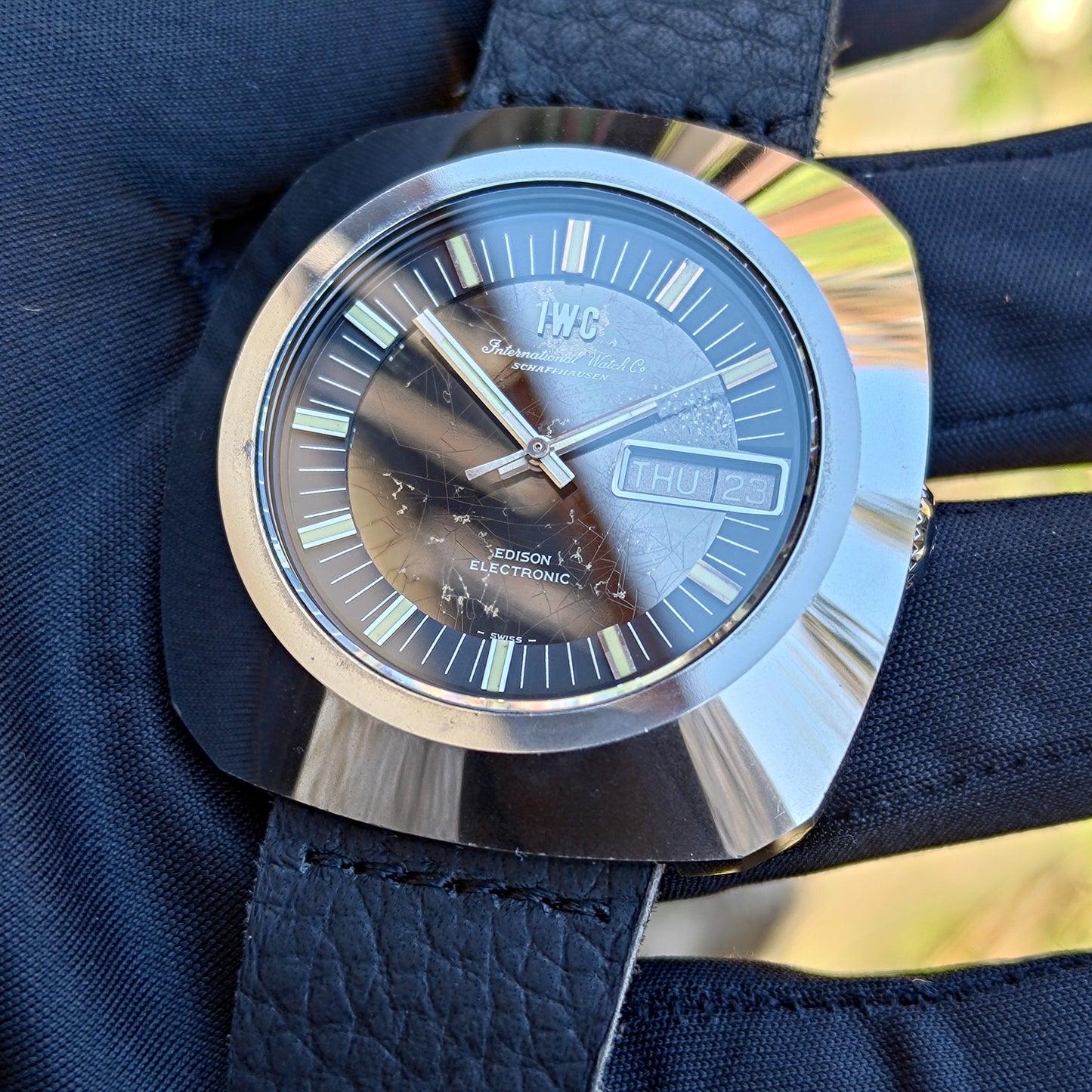 IWC Edison - Spider Dial - Tuning Fork - Tungsten Carbide