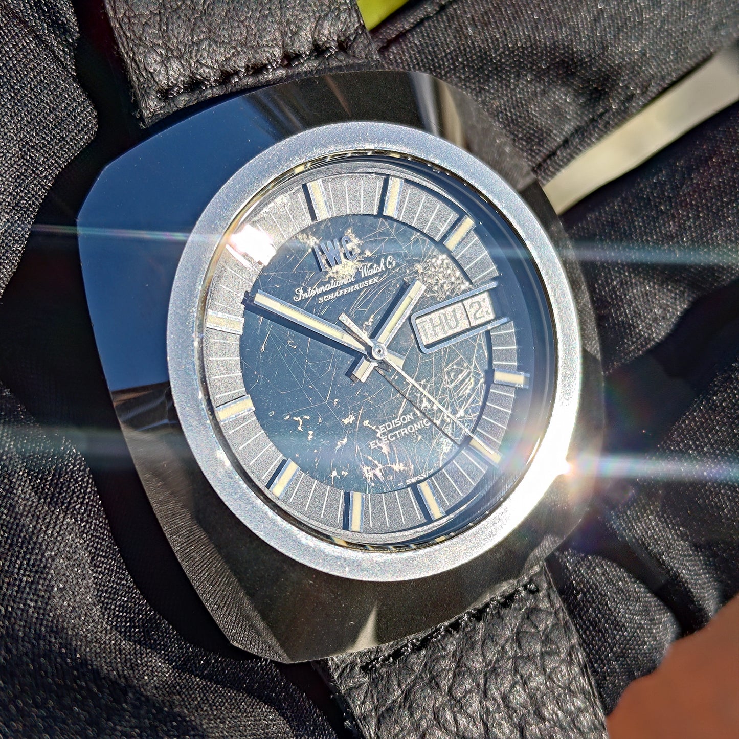 IWC Edison - Spider Dial - Tuning Fork - Tungsten Carbide