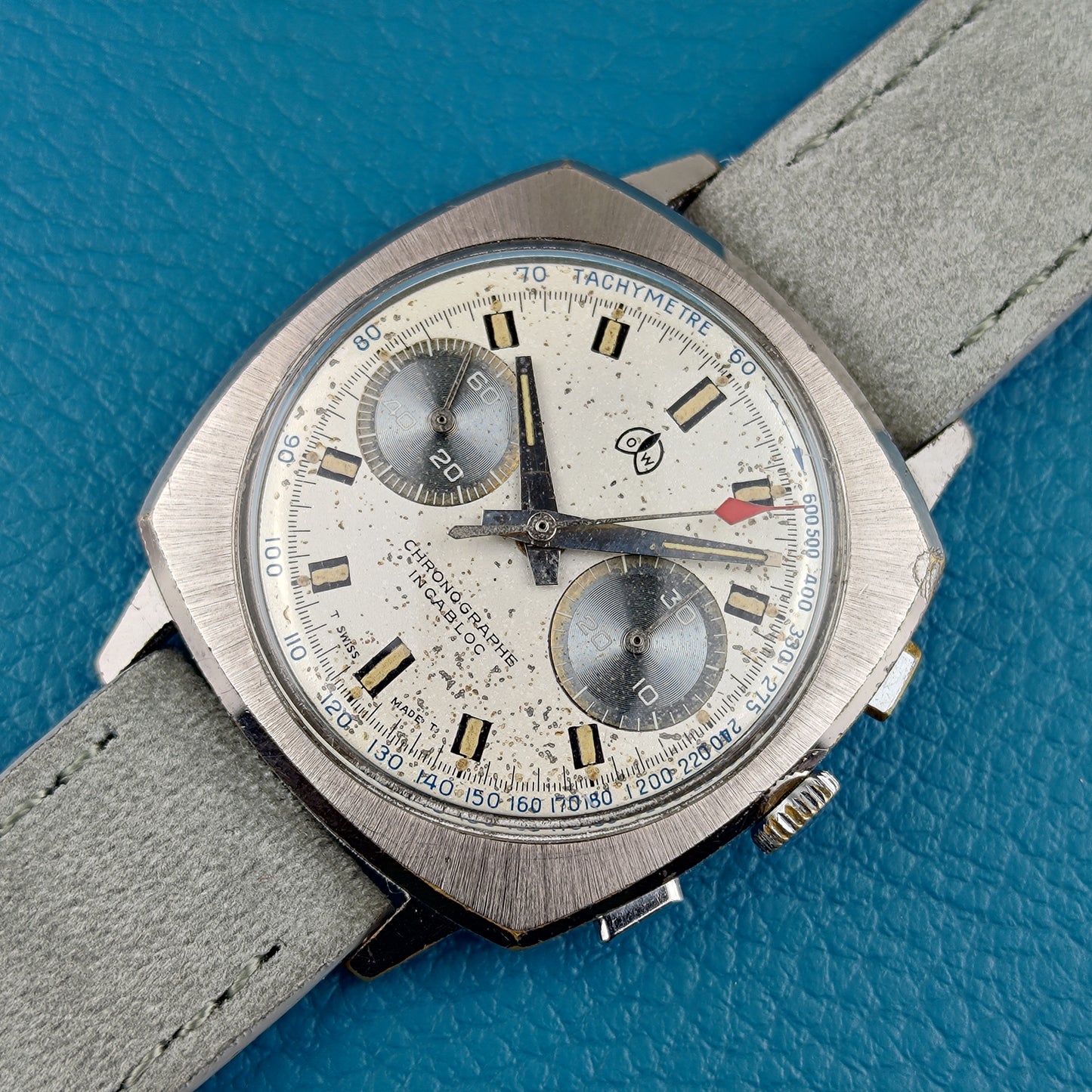 Ollech & Wajs Cushion Chronograph