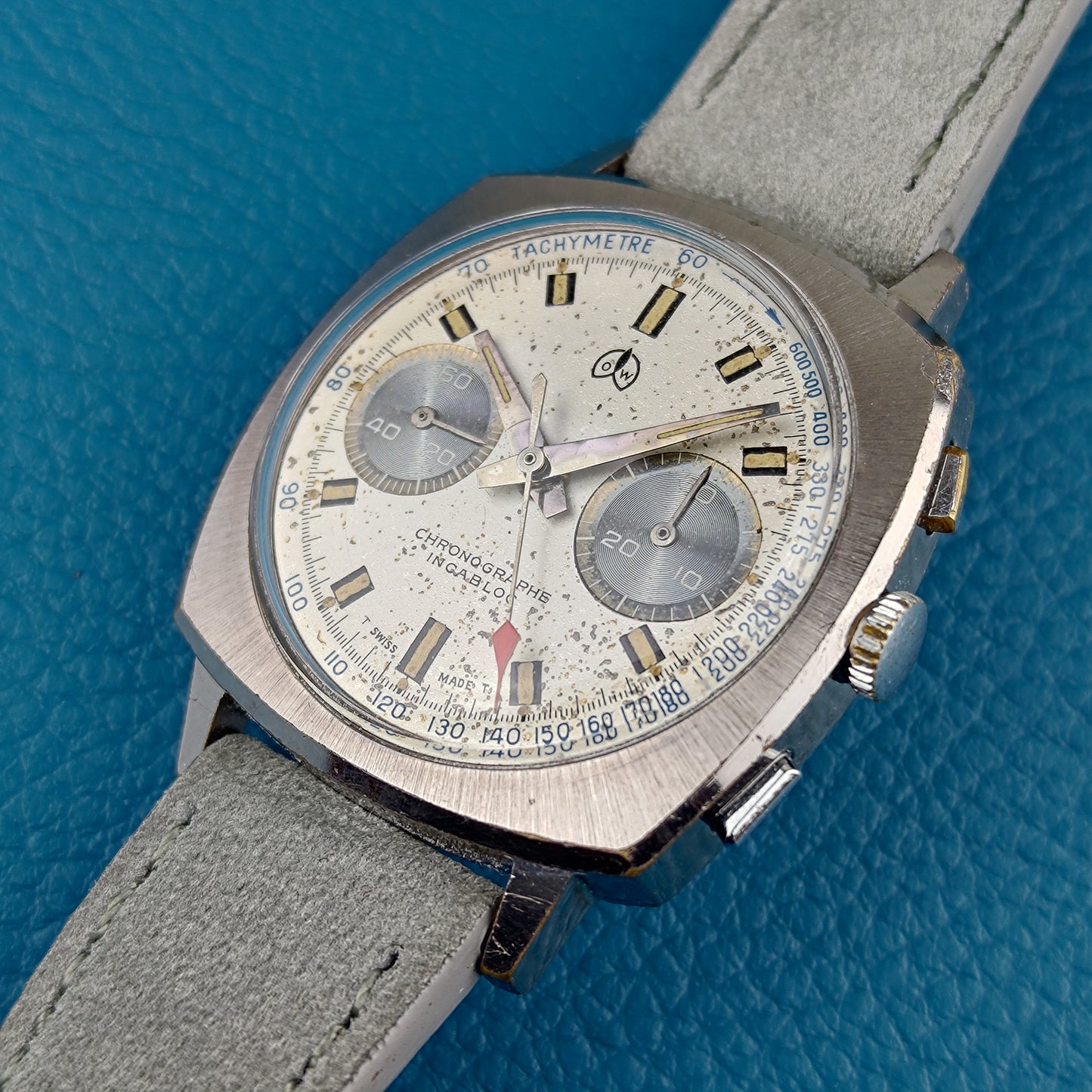 Ollech & Wajs Cushion Chronograph