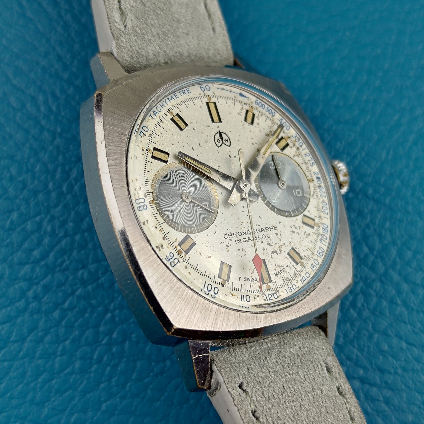 Ollech & Wajs Cushion Chronograph