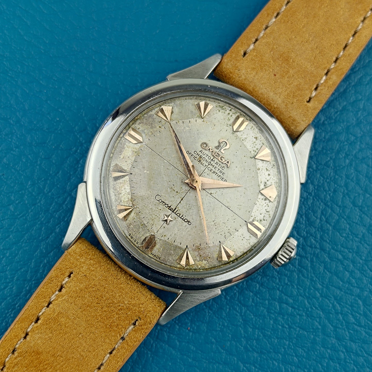 Omega Constellation Automatic Pie Pan 2852-8
