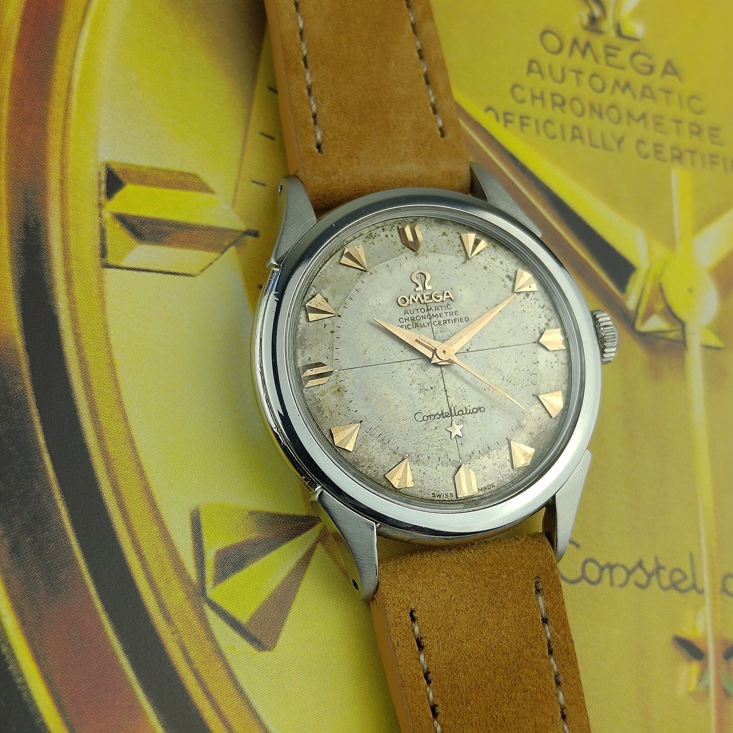 Omega Constellation Automatic Pie Pan 2852-8