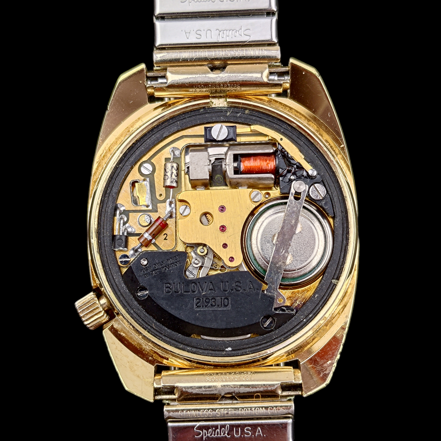 Bulova Accutron "Rollins Leasing Corp." 1977 with Box