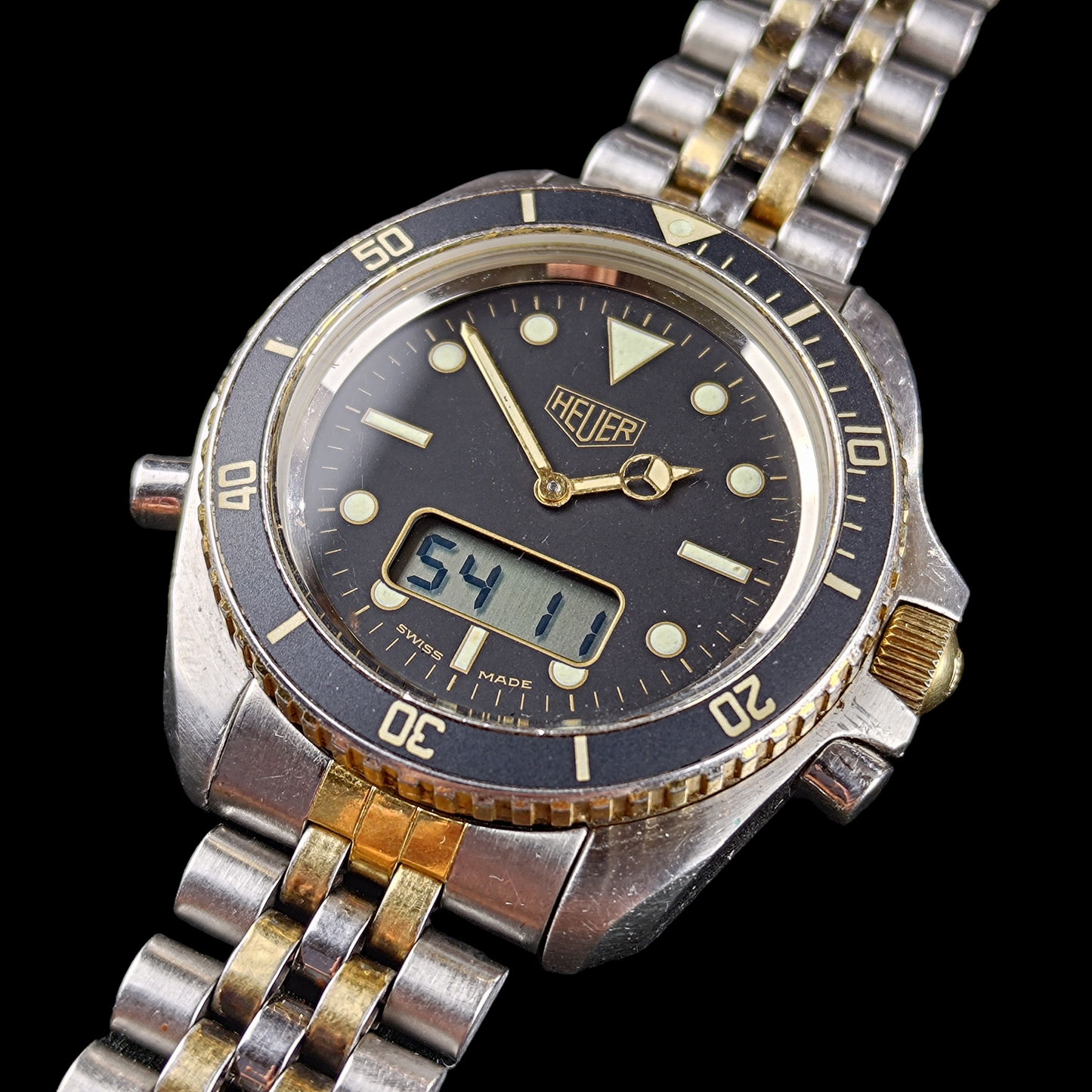 Heuer Professional Diver Chronograph Analog-Digital