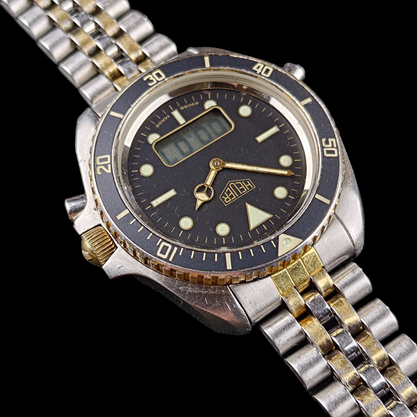 Heuer Professional Diver Chronograph Analog-Digital