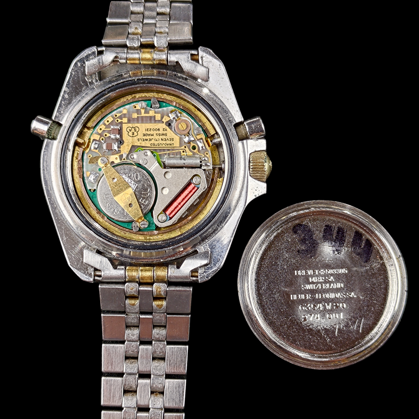 Heuer Professional Diver Chronograph Analog-Digital
