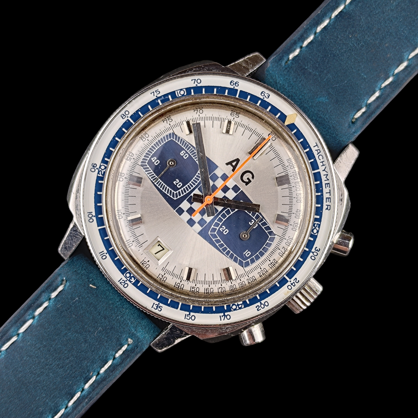 AG Racing Chronograph - "Bakelite" Bezel - 7734