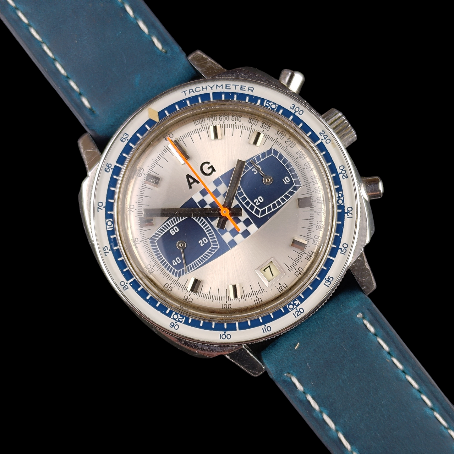 AG Racing Chronograph - "Bakelite" Bezel - 7734