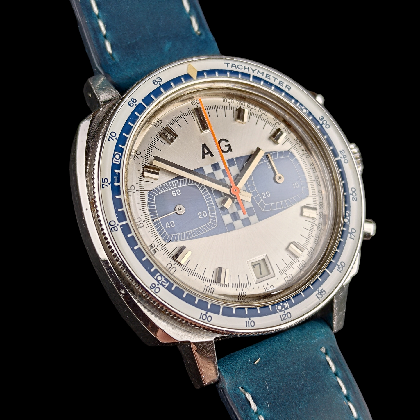 AG Racing Chronograph - "Bakelite" Bezel - 7734