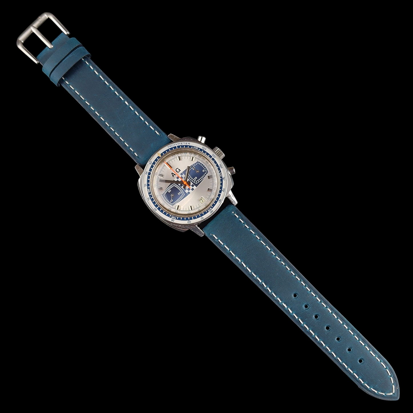 AG Racing Chronograph - "Bakelite" Bezel - 7734