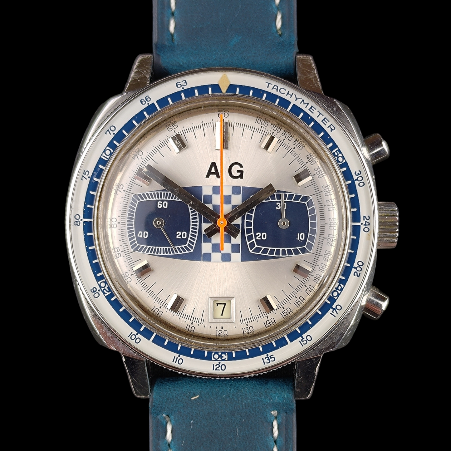 AG Racing Chronograph - "Bakelite" Bezel - 7734