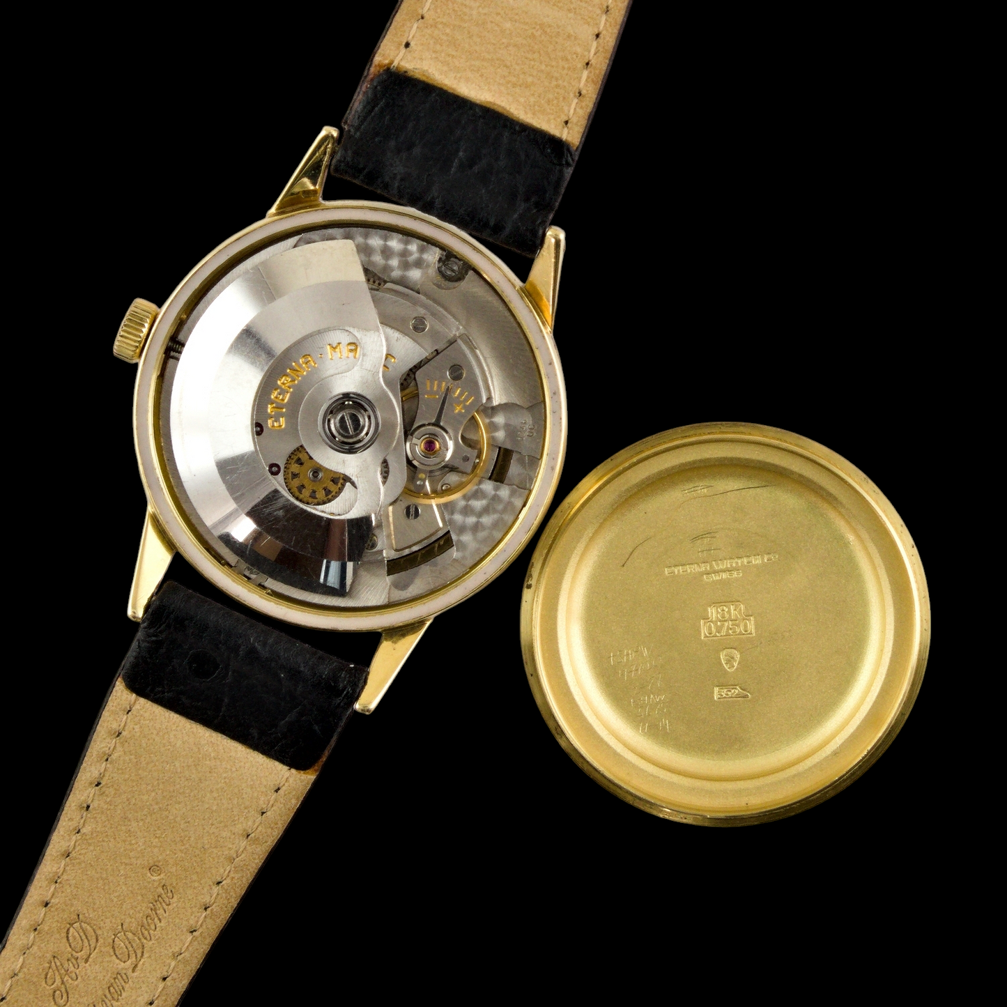Eterna Matic Automatic 18k Gold - 1950s