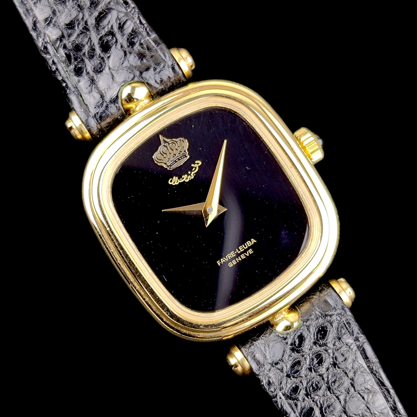 Favre-Leuba Ellipse for King Hussein of Jordan - 1980s