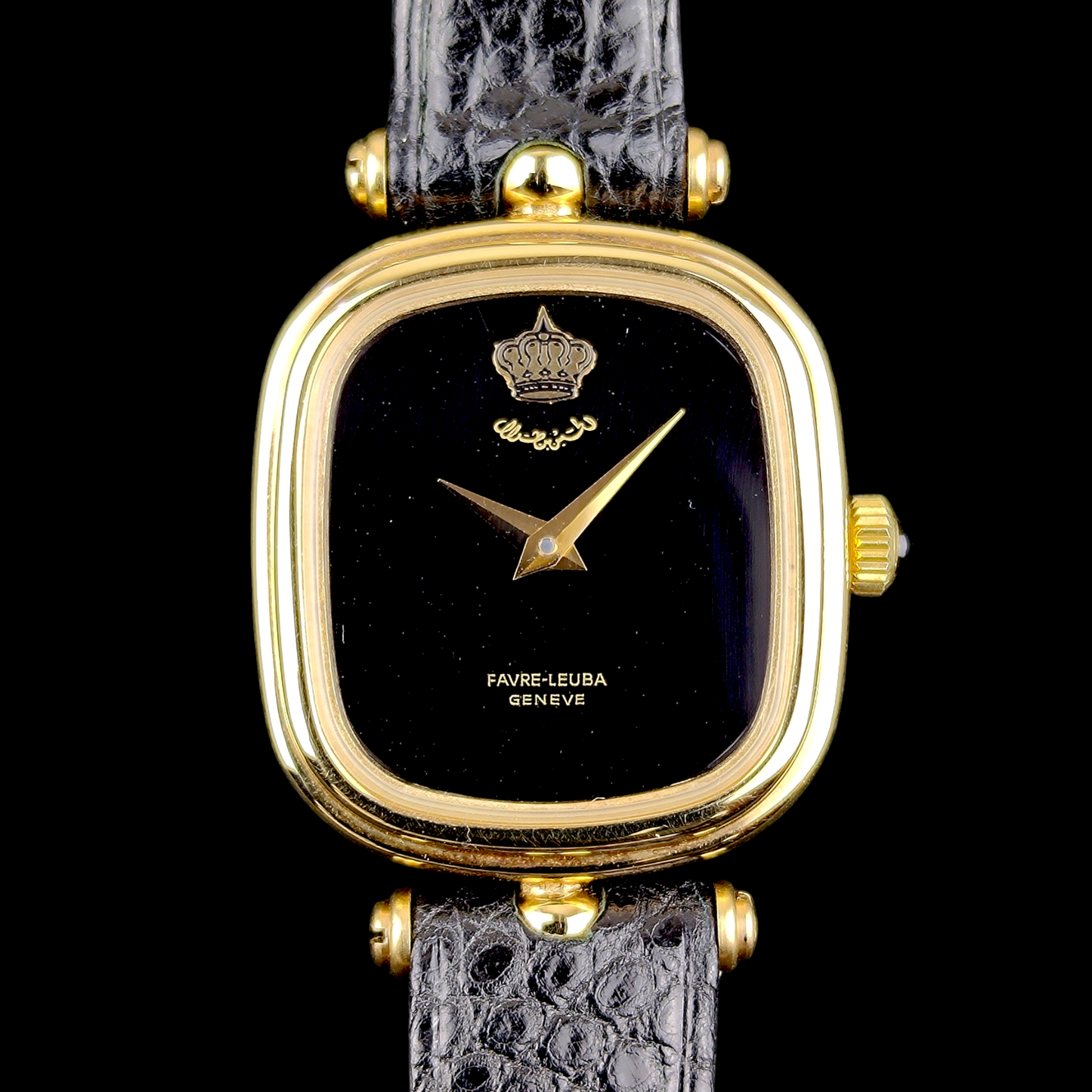 Favre-Leuba Ellipse for King Hussein of Jordan - 1980s