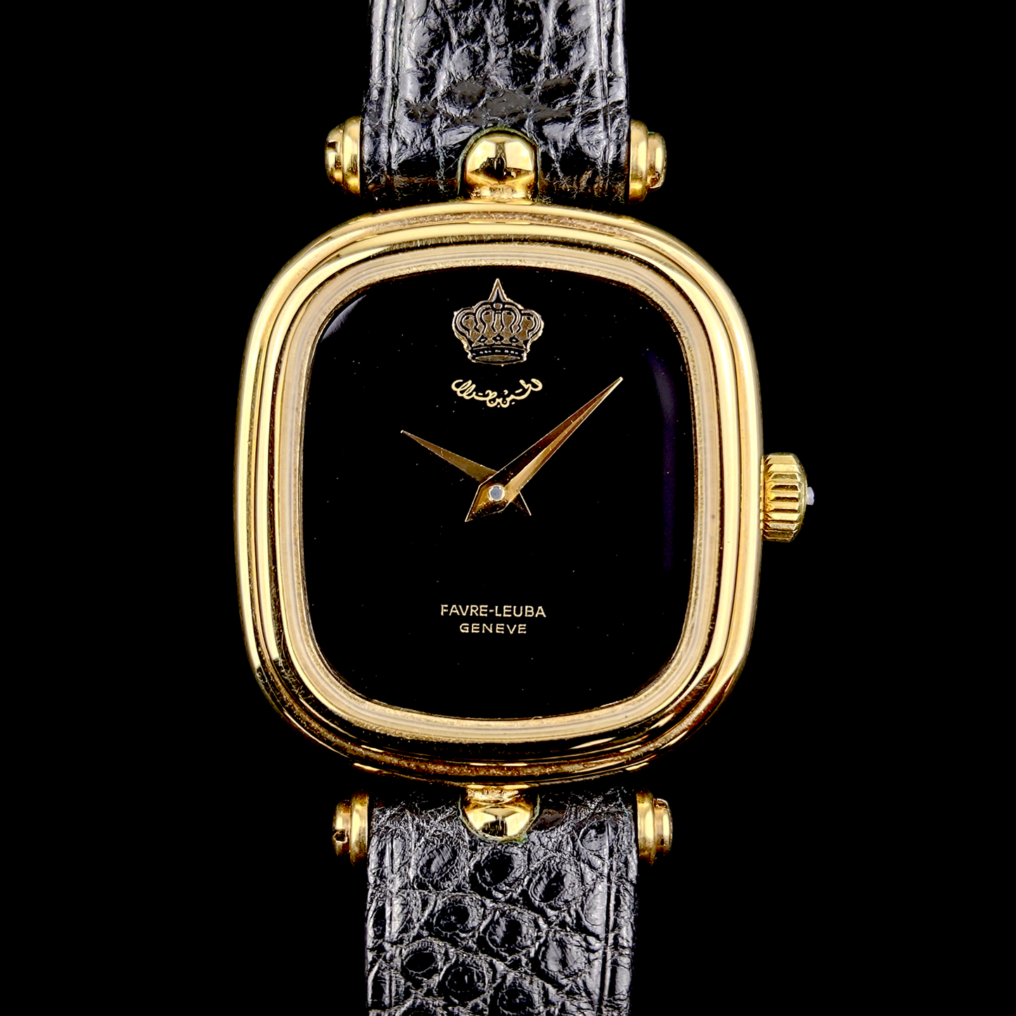 Favre-Leuba Ellipse for King Hussein of Jordan - 1980s