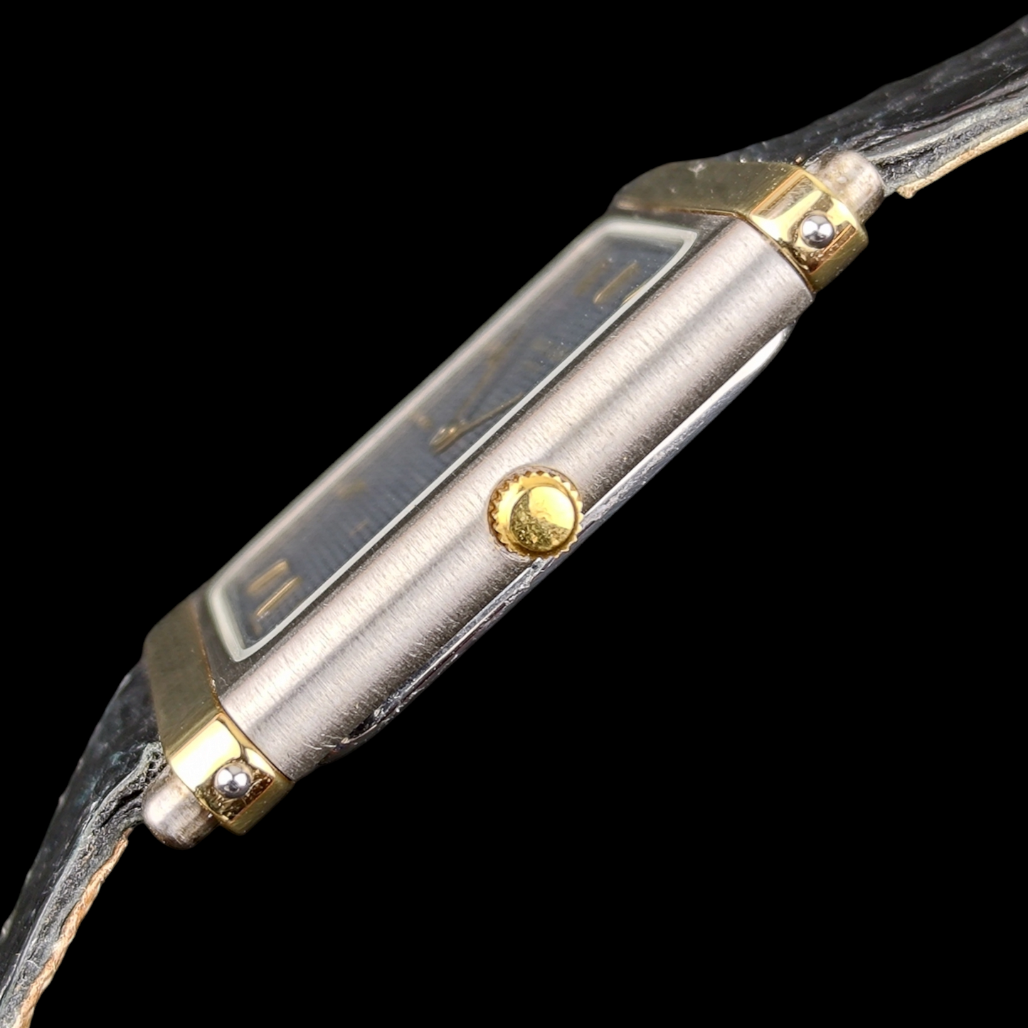 Favre-Leuba Q Two Tone Rectangle - 1980s