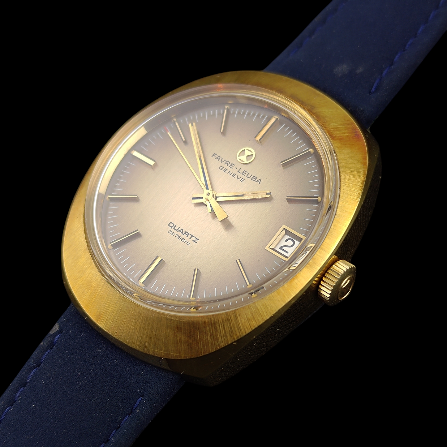 Favre-Leuba Quartz 32768Hz - Girard-Perregaux 353 - 1970s