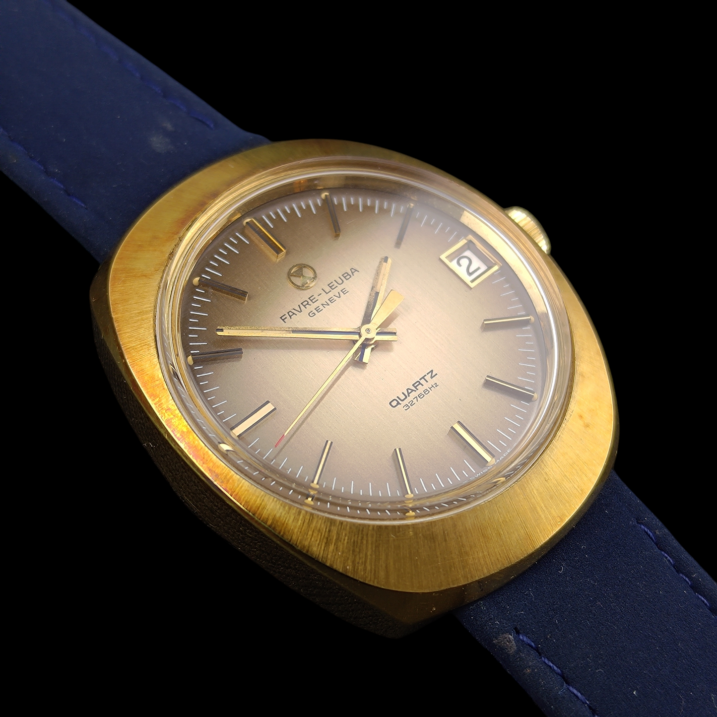 Favre-Leuba Quartz 32768Hz - Girard-Perregaux 353 - 1970s