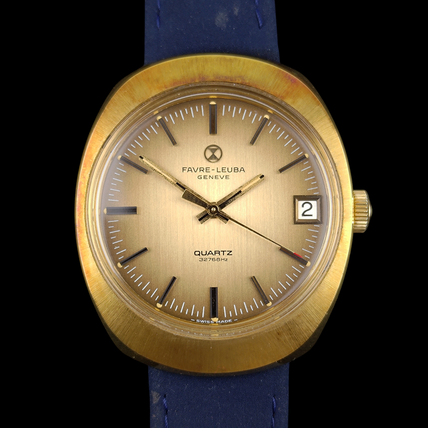 Favre-Leuba Quartz 32768Hz - Girard-Perregaux 353 - 1970s