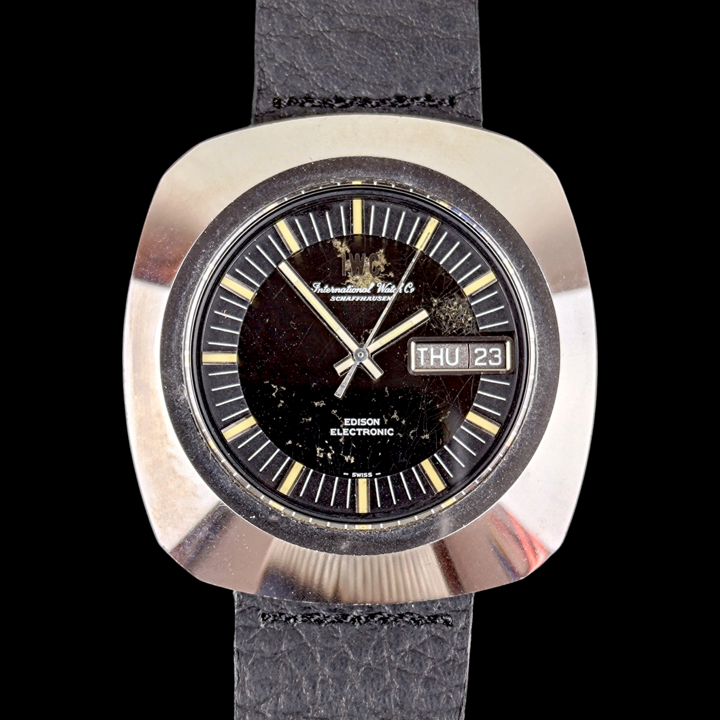 IWC Edison - Spider Dial - Tuning Fork - Tungsten Carbide