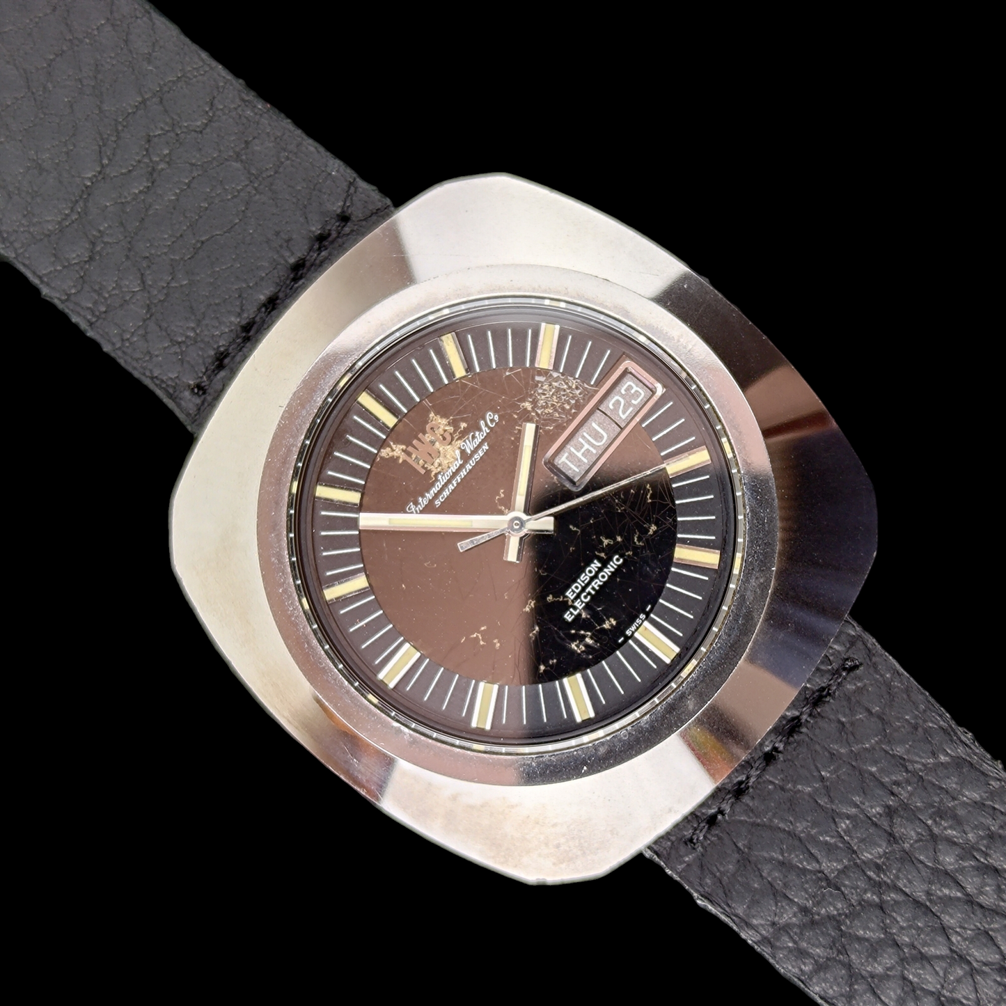 IWC Edison - Spider Dial - Tuning Fork - Tungsten Carbide
