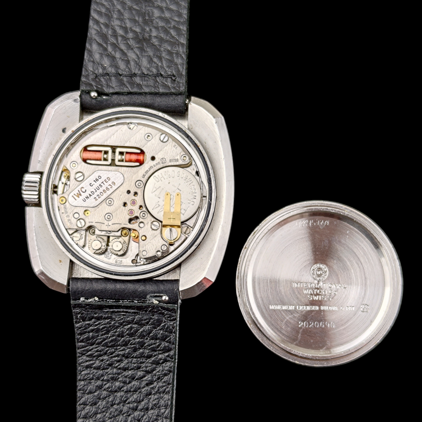IWC Edison - Spider Dial - Tuning Fork - Tungsten Carbide