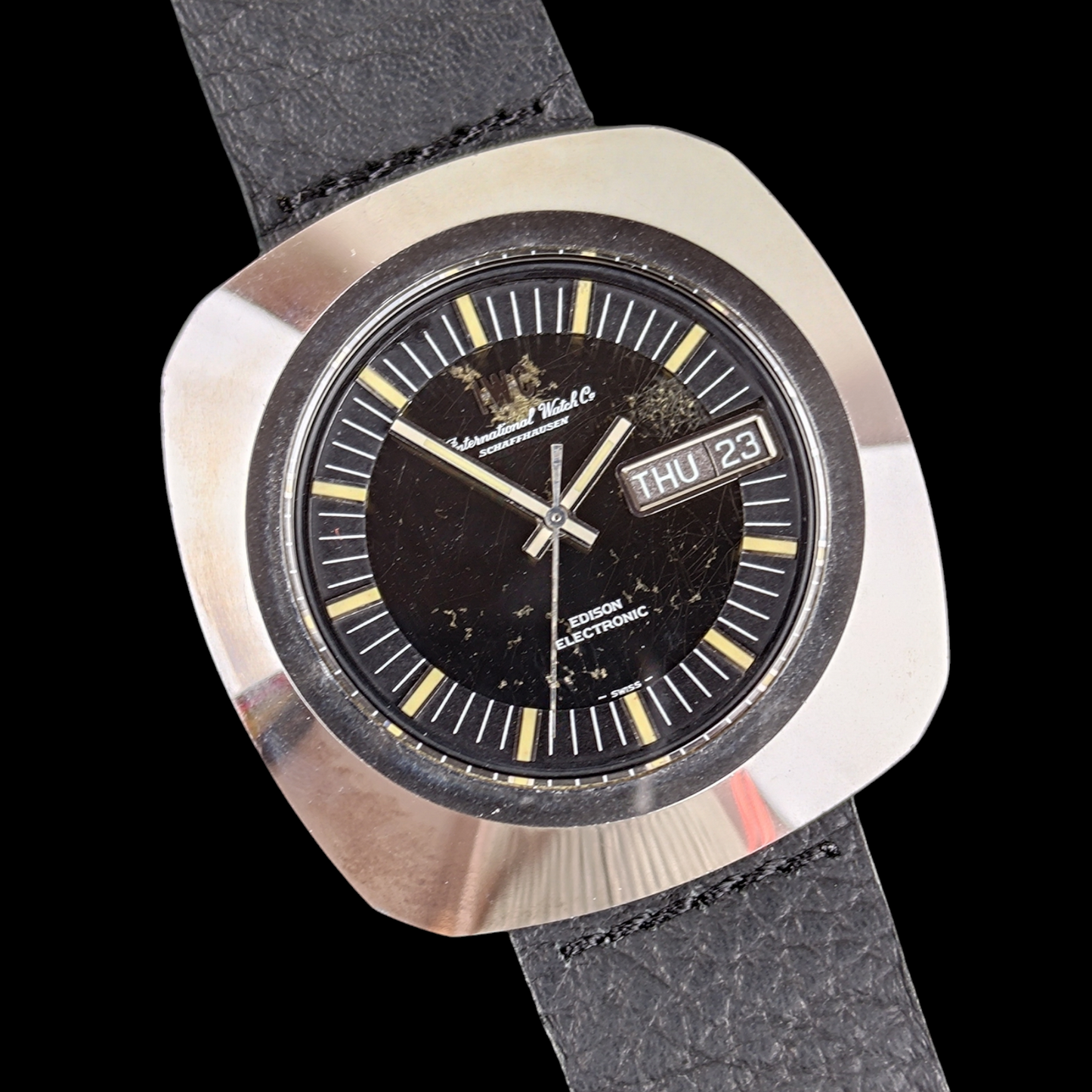 IWC Edison - Spider Dial - Tuning Fork - Tungsten Carbide