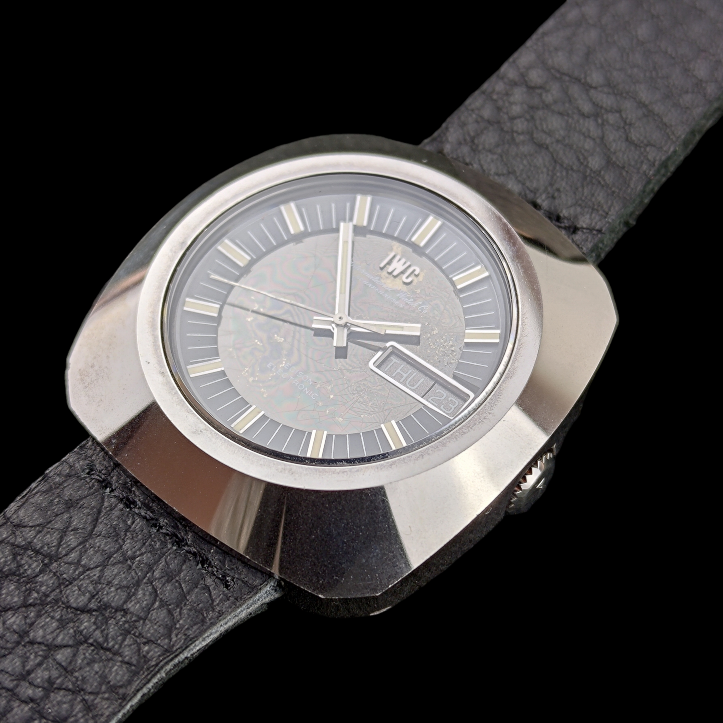 IWC Edison - Spider Dial - Tuning Fork - Tungsten Carbide