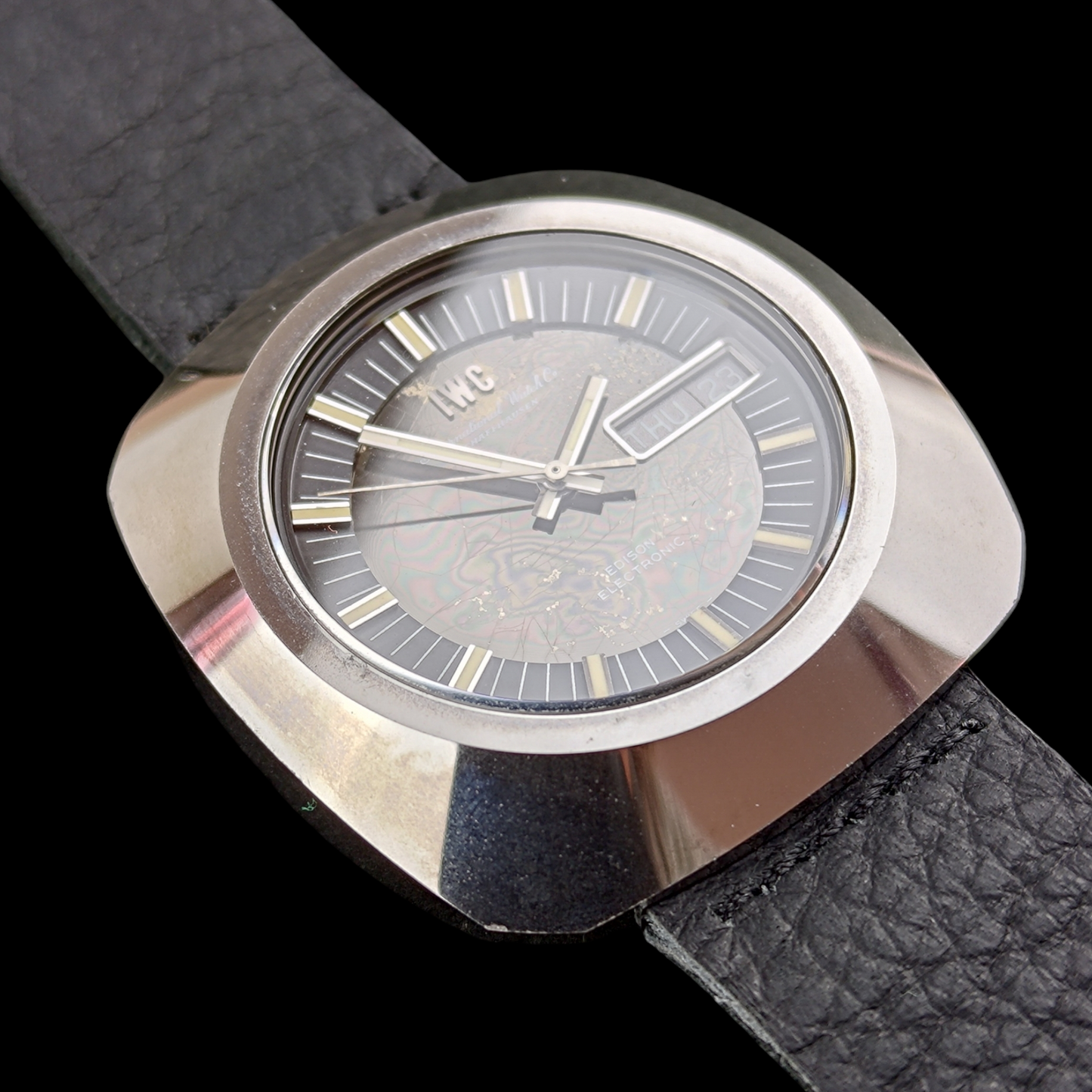 IWC Edison - Spider Dial - Tuning Fork - Tungsten Carbide