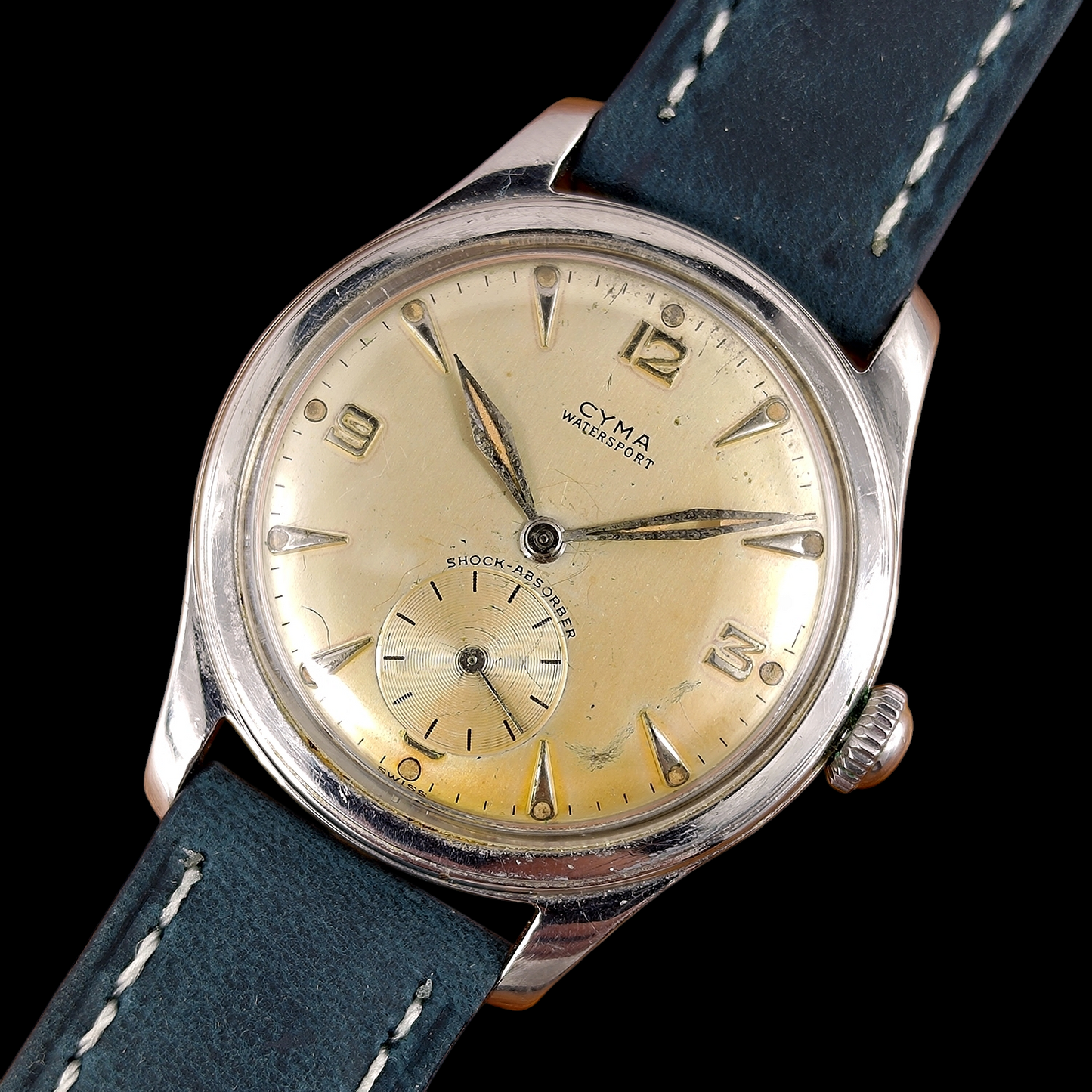Cyma Watersport (Tavannes Watch Co) 1950s