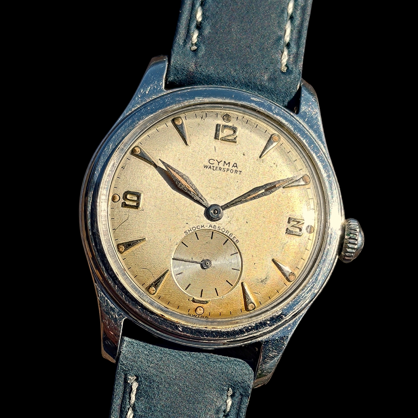 Cyma Watersport (Tavannes Watch Co) 1950s