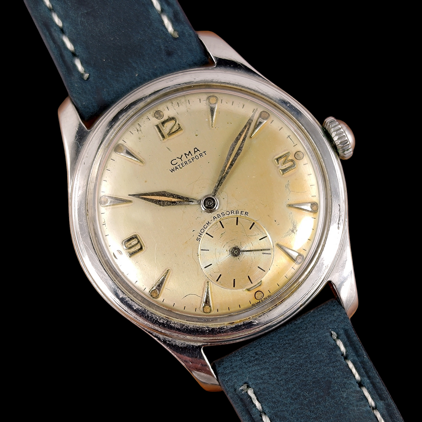 Cyma Watersport (Tavannes Watch Co) 1950s