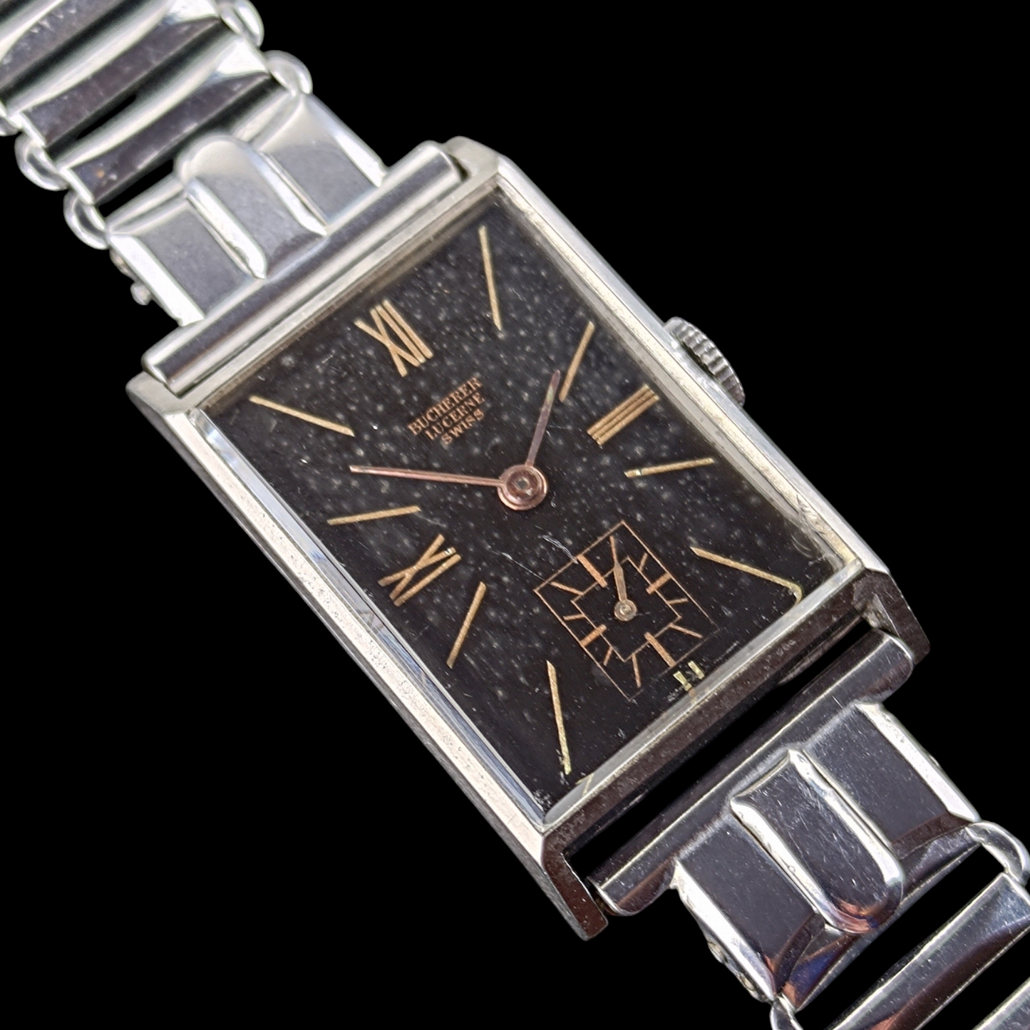 Bucherer Lucerne Tank - 1930s - ZRC Bracelet