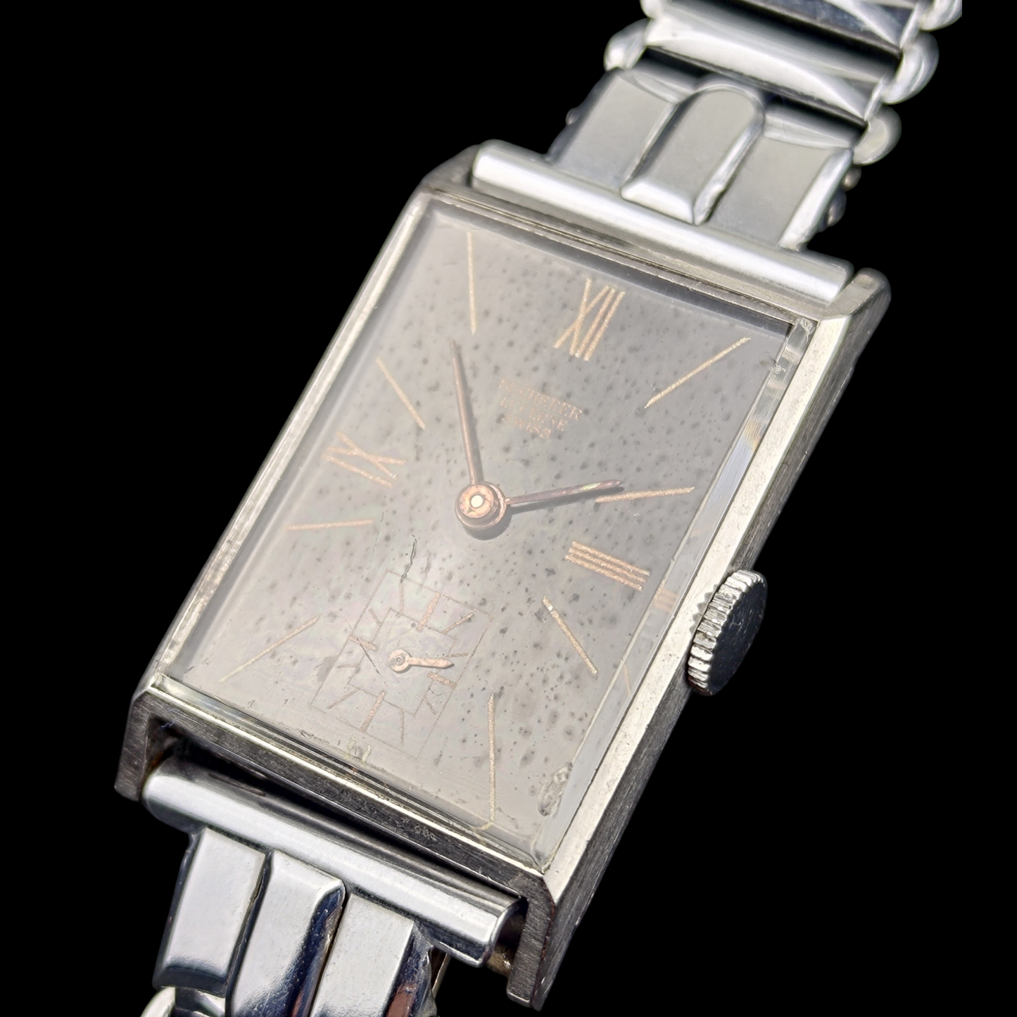 Bucherer Lucerne Tank - 1930s - ZRC Bracelet