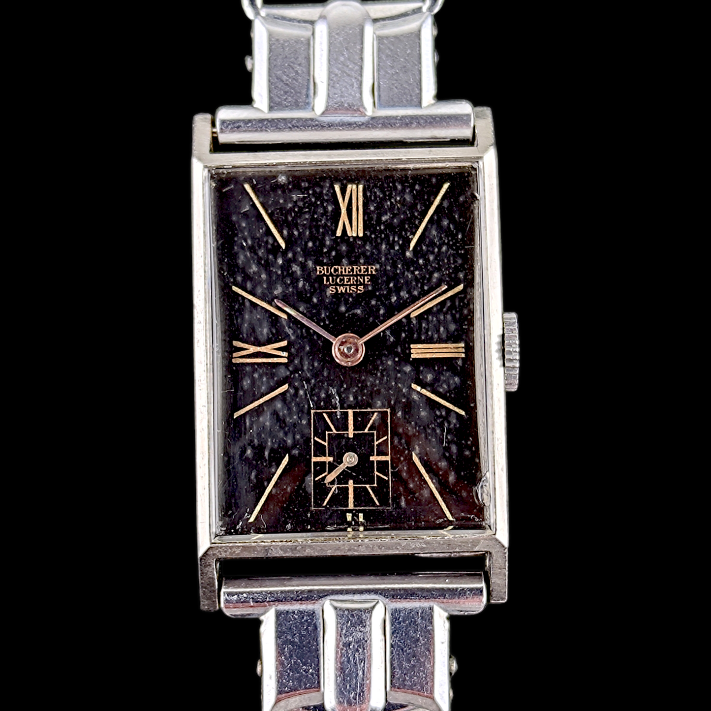 Bucherer Lucerne Tank - 1930s - ZRC Bracelet