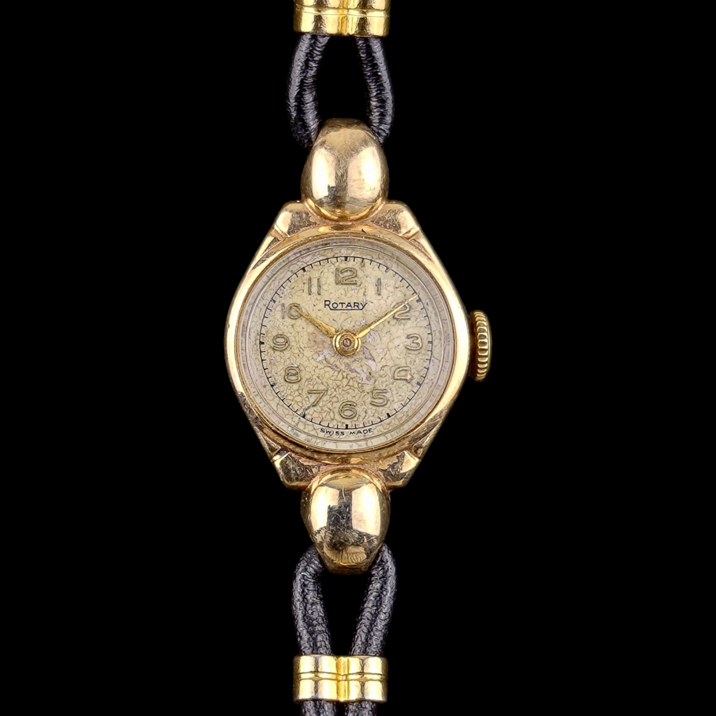 Rotary Cocktail 9k Gold