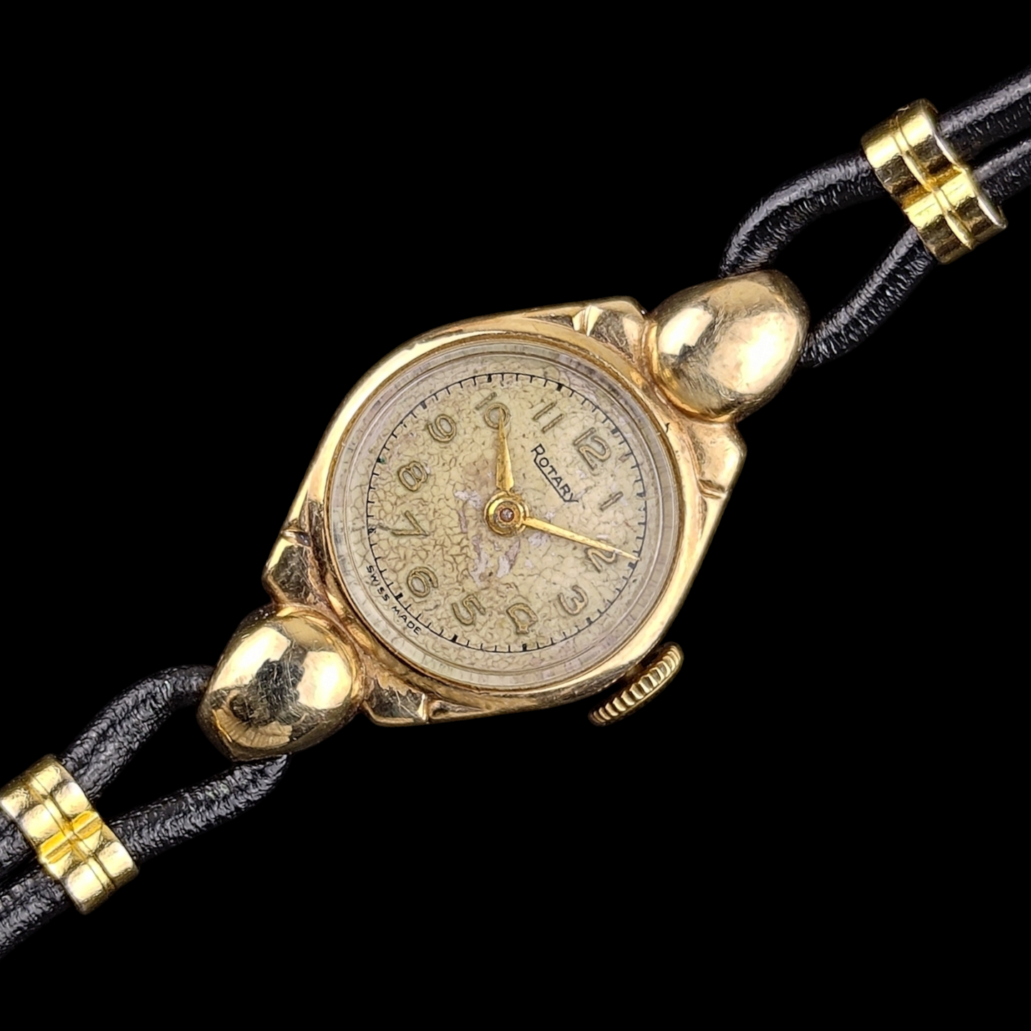Rotary Cocktail 9k Gold