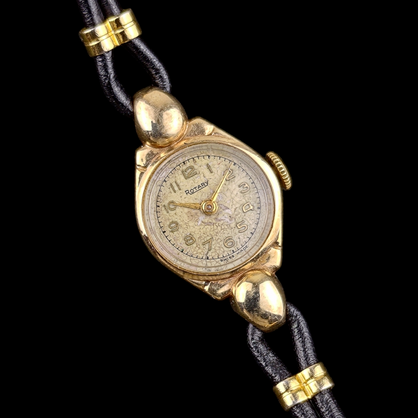 Rotary Cocktail 9k Gold