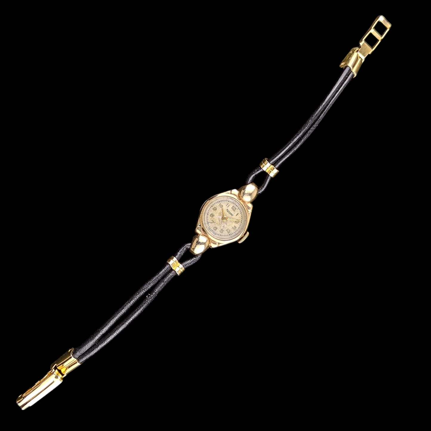 Rotary Cocktail 9k Gold